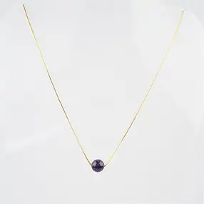 Cadena veneciana intercambiable, ajustable, plata dorada, 0,8 mm | Marco Schreier