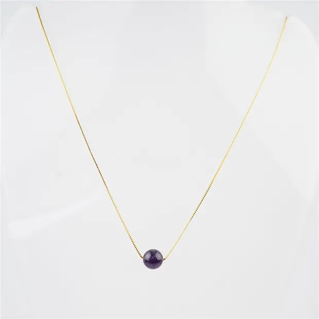 Interchangeable Venetian chain, adjustable, gold-plated silver, 0.8mm | Marco Schreier