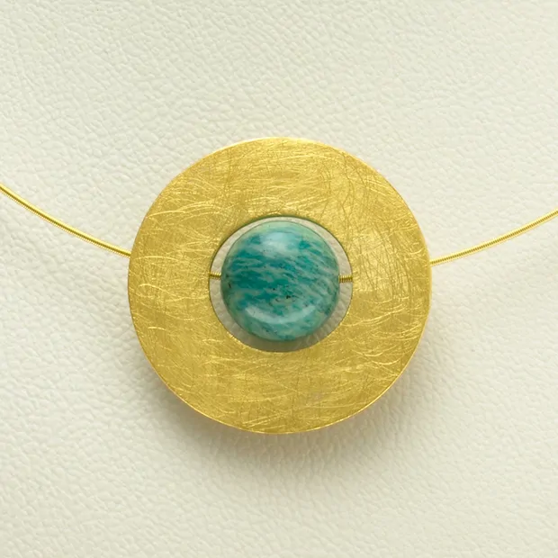 Cercle Varius argent doré mat, 50mm | Marco Schreier