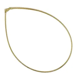 1209801545 Omega-Reif, Silber vergoldet, 1,5mm x 45cm | GH Edelsteine, Heilsteine & Schmuck