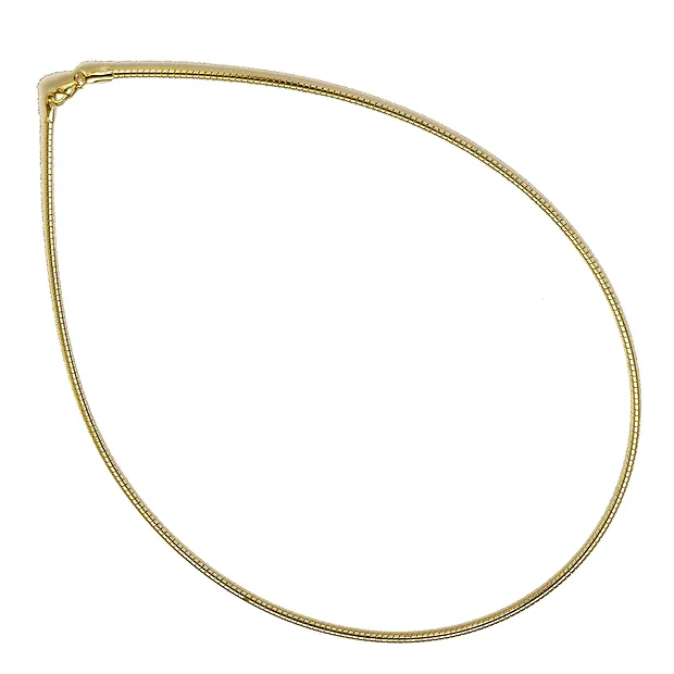Omega-Reif, Silber vergoldet, 2mm x 40cm | GH Edelsteine, Heilsteine & Schmuck