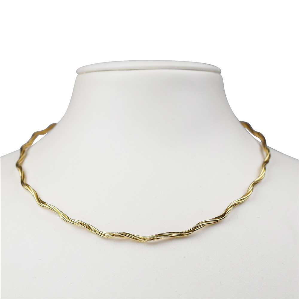 Omega-Reif, Silber vergoldet, 3,5mm x 40xm, 7-reihig | Marco Schreier