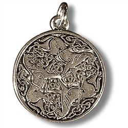 1210003003 Amulette en &#xE9;tain N&#x153;ud celtique | Marco Schreier