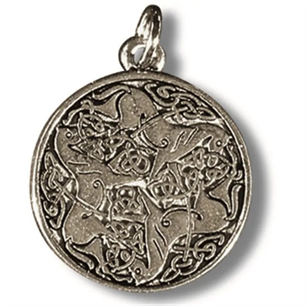 Zinn-Amulett Keltischer Knoten | Großhändler Edelsteine, Heilsteine & Schmuck