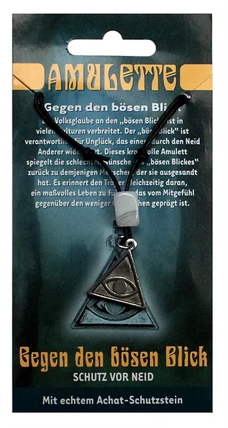 Zinn-Amulett Gegen den bösen Blick | Großhandel Edelsteine, Heilsteine & Schmuck