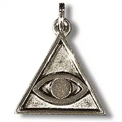1210003007 Pewter amulet against the evil eye | wholesaler gems, healing stones & jewelry