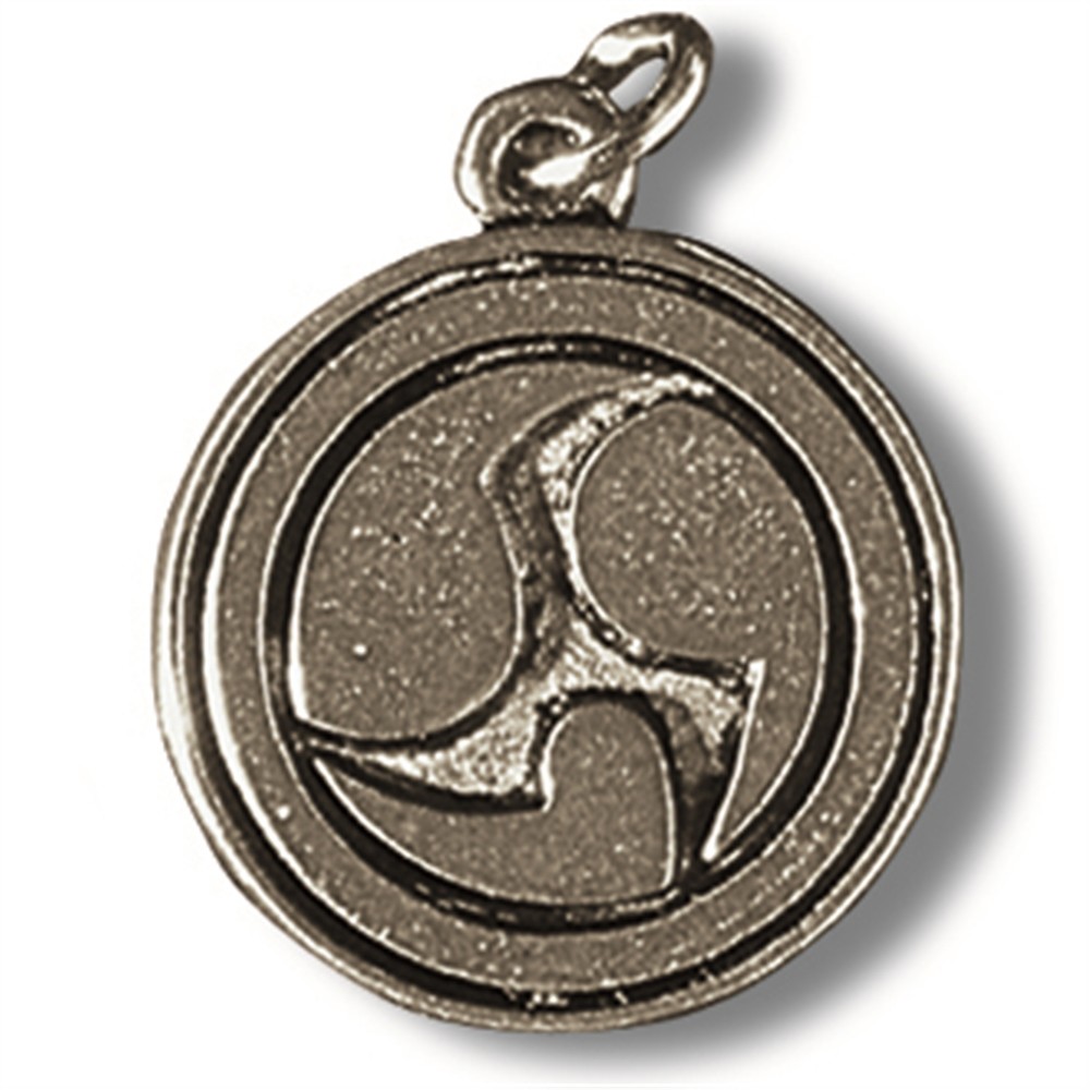 Pewter amulet Mitsu Domo | wholesaler - gems, precious & healing stones, jewelry