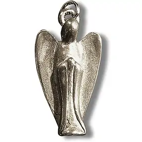 Ángel amuleto de peltre | tienda de piedras preciosas, piedras curativas y joyas