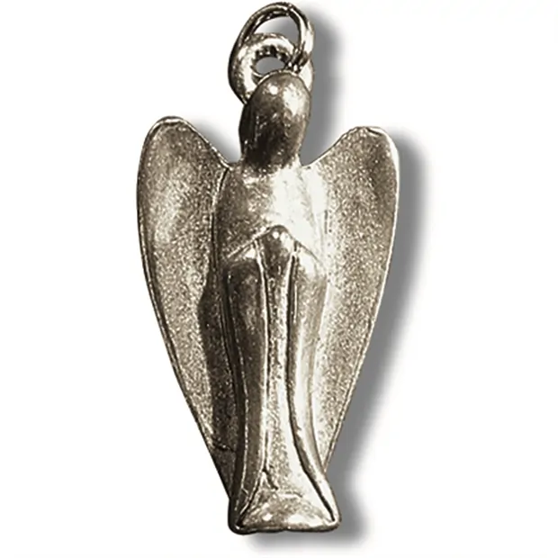 Pewter amulet angel | Marco Schreier wholesaler - gems, healing stones & jewelry