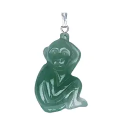 1210005009 Anhänger Affe Aventurin, 3,8cm | Großhändler Edelsteine, Heilsteine & Schmuck