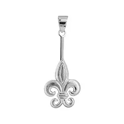 1218010592 French lily donut holder Silver rhodiniert, for 30 - 40mm donut | Marco Schreier