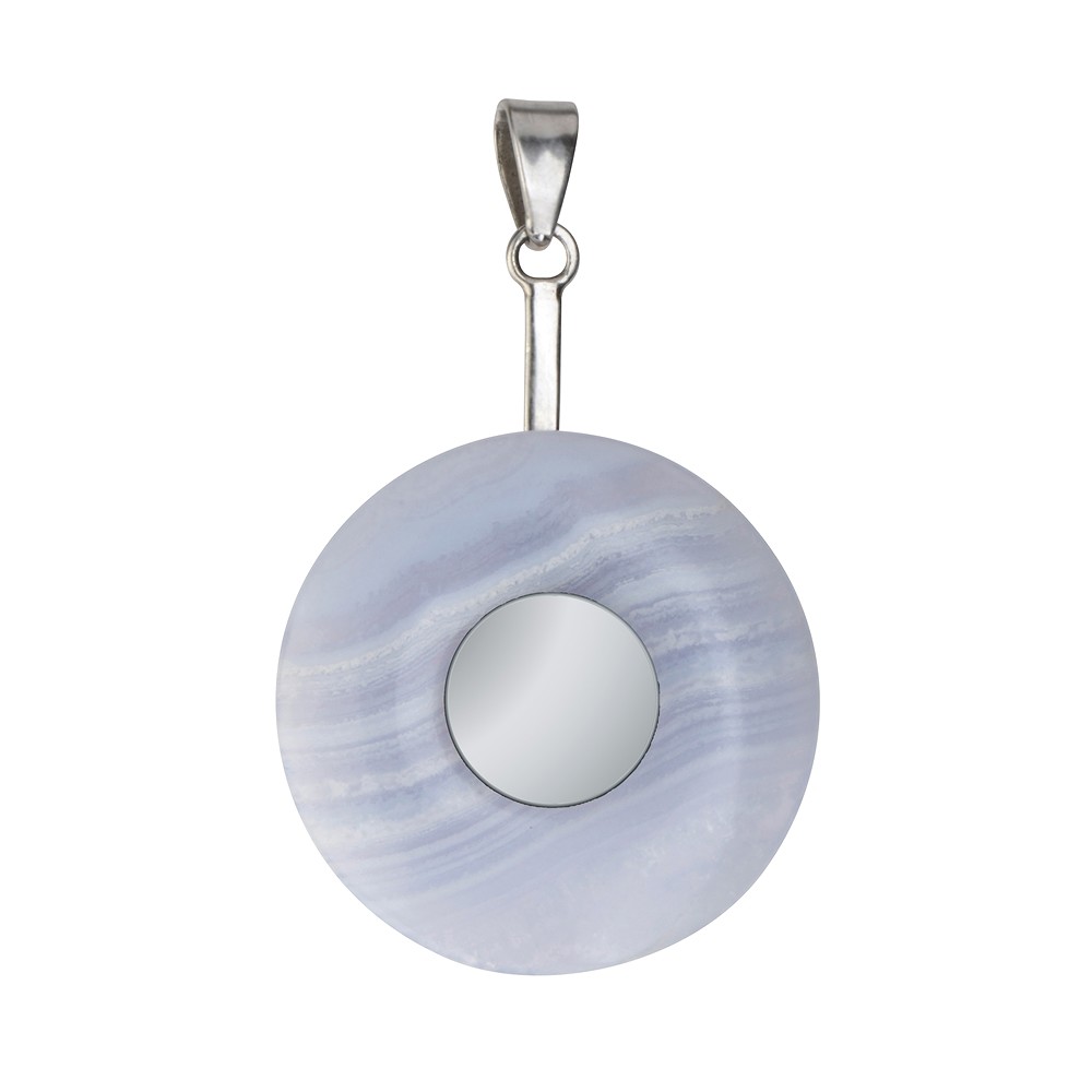 Porte-donuts "disque" argent rhodié, pour donuts de 30mm et 40mm | Marco Schreier