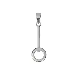 1218011002 Donuthalter "Kreis" Silber, für 30mm- und 40mm-Donut | Marco Schreier