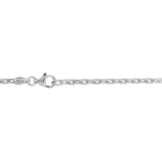 Cadena de ancla, plata rodinada, 2,6 mm x 90 cm | Marco Schreier