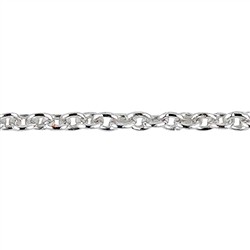 1218021545 Catena Panzer, argento rodiato, 1,5 mm x 45 cm | Marco Schreier