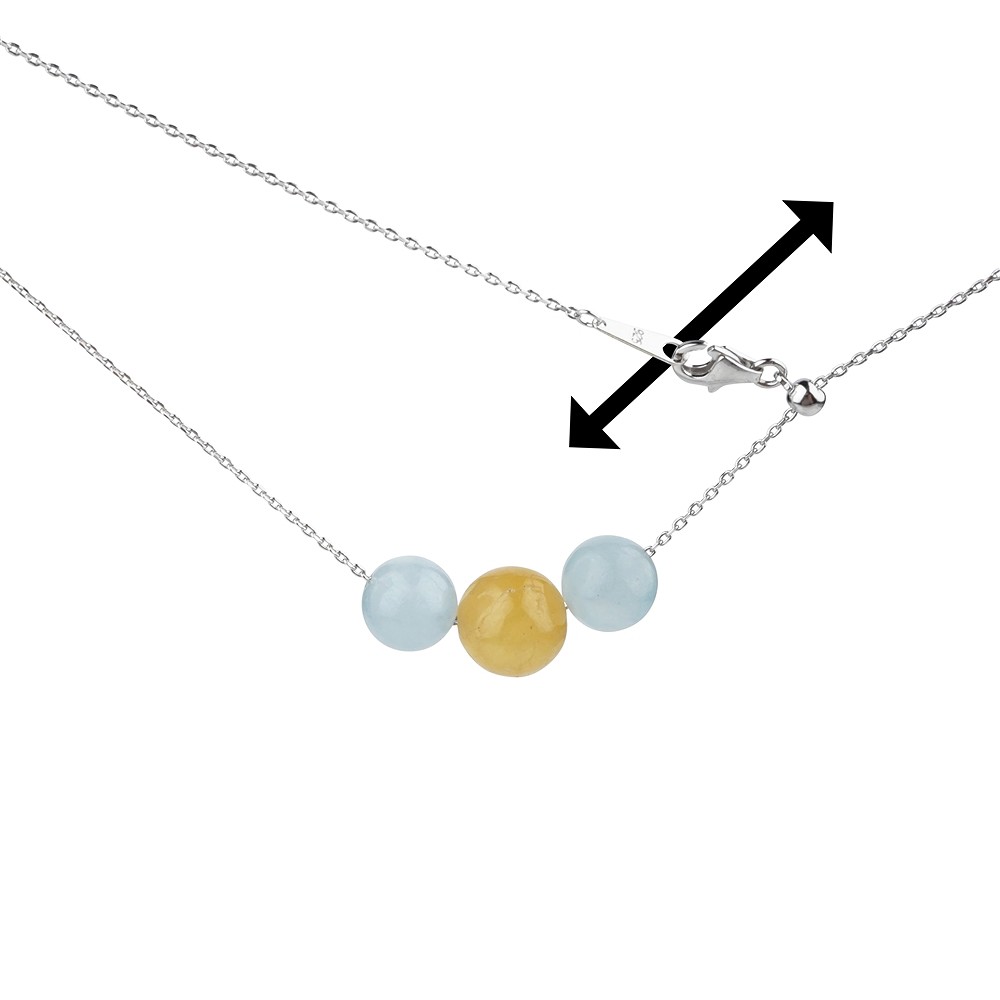 Cadena de ancla intercambiable ajustable, plata rodinada, 0,6 mm | Marco Schreier