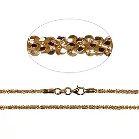 Collar brillante, plata chapada en oro rosa, 1,5 x 45 cm | Marco Schreier