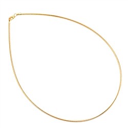 1219801045 Cerchio Omega, argento placcato oro rosa, 1,0 mm x 45 cm | Marco Schreier