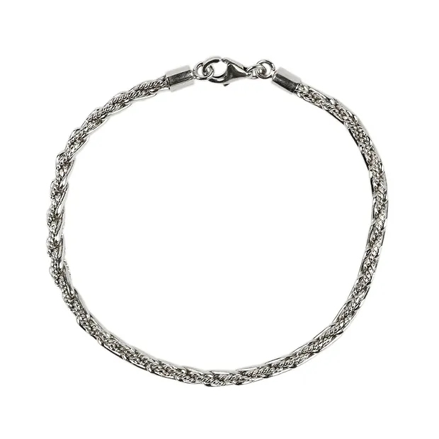 Pulsera cadena motivo 3, platinado | Marco Schreier