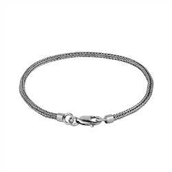 1223505507 Ketten-Armband Motiv 7, platiniert | Großhandel Edelsteine, Heilsteine & Schmuck