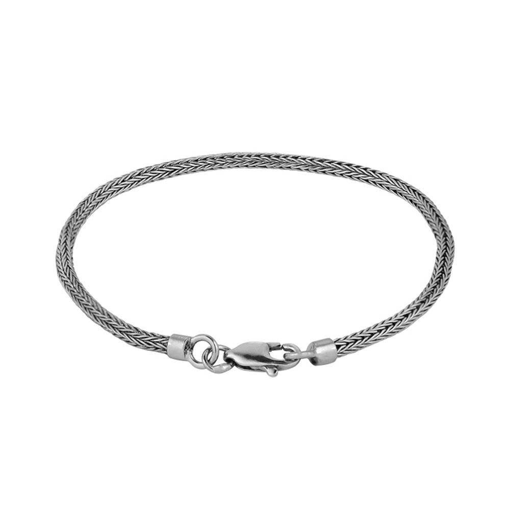 Ketten-Armband Motiv 7, platiniert | Großhandel Edelsteine, Heilsteine & Schmuck