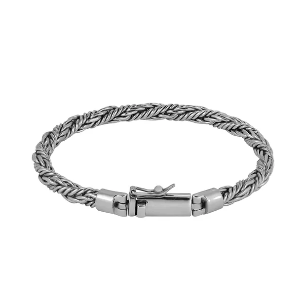Ketten-Armband Motiv 19, platiniert | Schreier Edelsteine, Heilsteine & Schmuck