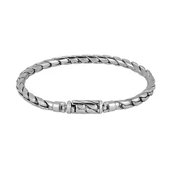 1223505521 Ketten-Armband Motiv 21, platiniert  | Edelsteine, Heilsteine & Schmuck-Handel