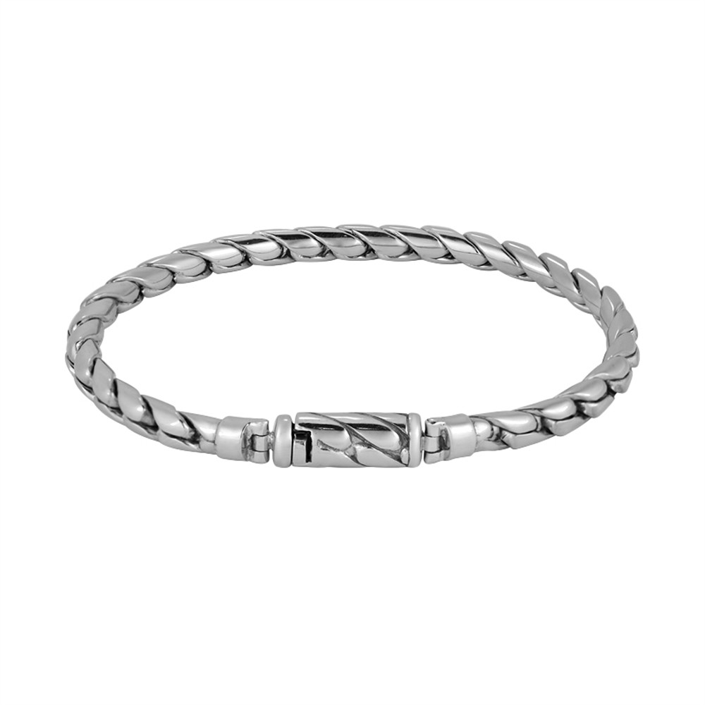 Ketten-Armband Motiv 21, platiniert  | Edelsteine, Heilsteine & Schmuck-Handel