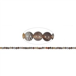 140010100320 Cuentas de piedras preciosas, Ágata, 04mm (39cm) | Marco Schreier