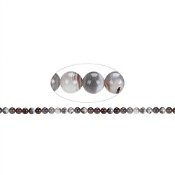140010100522 Strang Kugeln, Achat (Botswana), 06mm | Edelsteine, Heilsteine &amp; Schmuck-Handel
