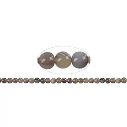 140010100722 String Beads, Agate (Botswana), 08mm | wholesaler gems, healing stones & jewelry