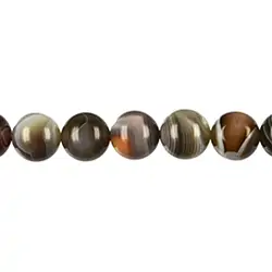 140010101020 String Beads, Agate, 12mm | Schreier - wholesaler gems, healing stones & jewelry