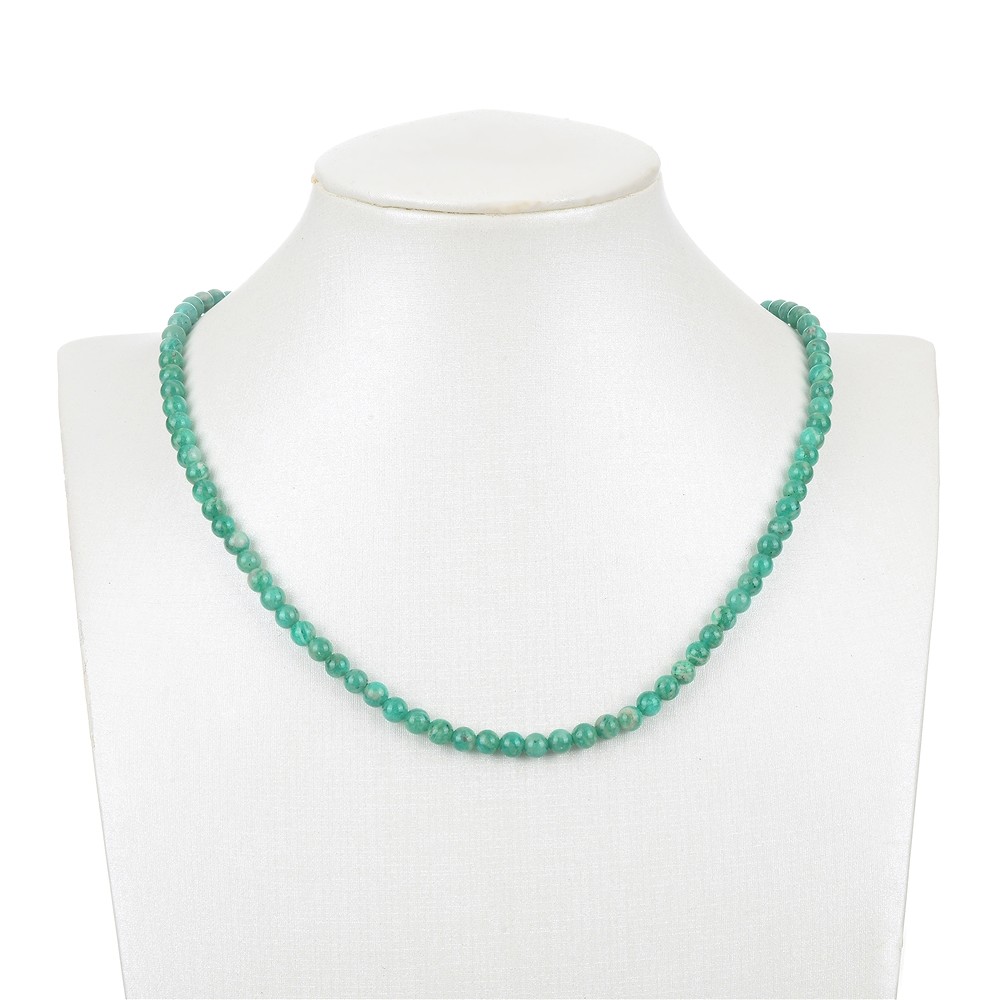 Strang Kugeln, Amazonit (dunkel), 05mm | Edelsteine, Heilsteine & Schmuck-Handel