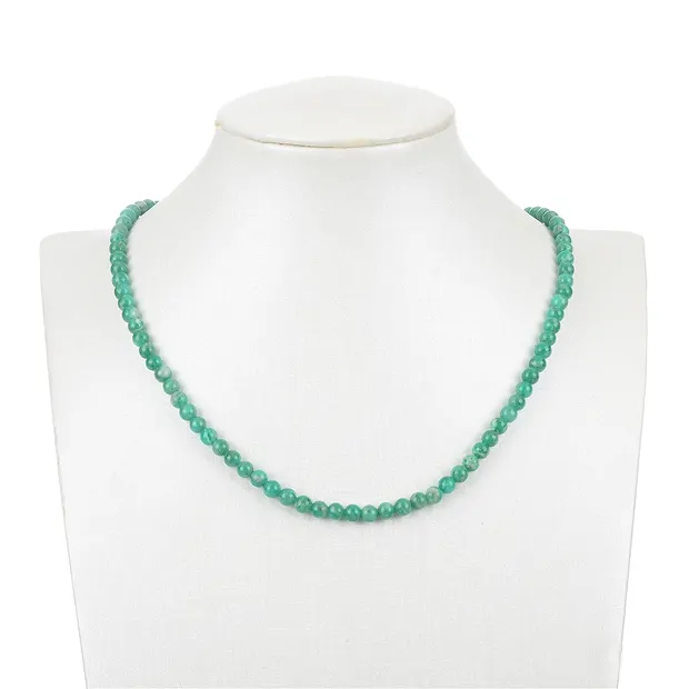 Rang de collier boules, Amazonite (foncée), 05mm | Marco Schreier