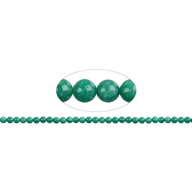 String Beads, Amazonite (dark), 05mm | wholesaler gems, healing stones & jewelry