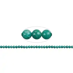 140110100520 String Beads, Amazonite (dark), 06mm | wholesaler gems, healing stones & jewelry