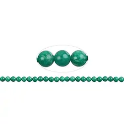 140110100620 String Beads, Amazonite (dark), 07 - 07.5mm | wholesaler gems & healing stones