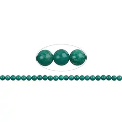 140110100720 String Beads, Amazonite (dark) A, 08mm | Schreier gems, healing stones & jewelry