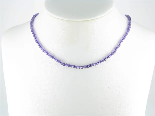 Strang Kugeln, Amethyst (dunkel) A, 03mm | GH Edelsteine, Heilsteine & Schmuck