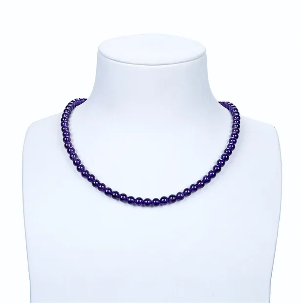 Strang Kugeln, Amethyst (Maraba), 06mm | Edelsteine, Heilsteine & Schmuck-Handel