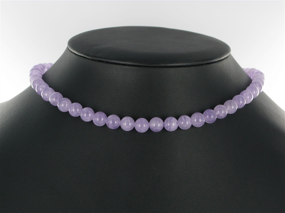 Strang Kugeln, Amethyst (flieder), 08mm | GH Edelsteine, Heilsteine & Schmuck