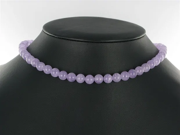 Strang Kugeln, Amethyst (flieder), 08mm | GH Edelsteine, Heilsteine & Schmuck