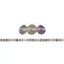 140120100726 Rang de collier boules, quartz mélangé, 08mm | Marco Schreier