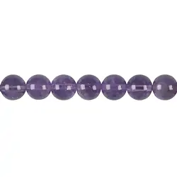 140120100920 Strang Kugeln, Amethyst (dunkel), 10mm (39cm) | Edelsteine, Heilsteine & Schmuck