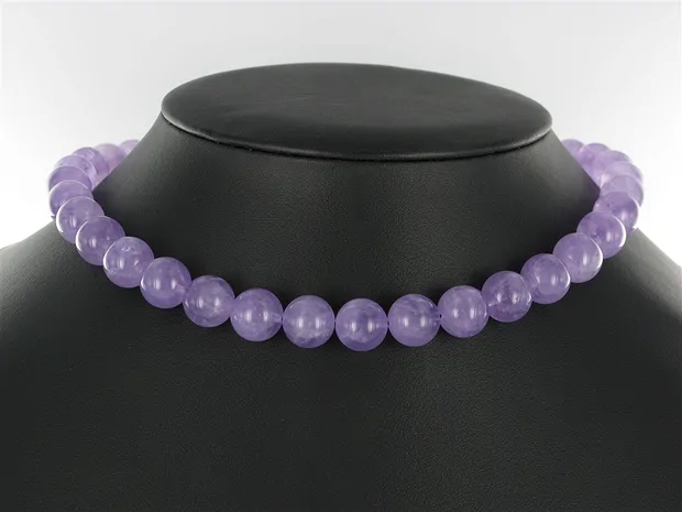 String Beads, Amethyst (lilac), 12mm | wholesaler gems, healing stones & jewelry