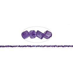 140120200121 Filo di cubo, ametista, 04mm (36cm) | Gemme Schreier, pietre curative e gioielli