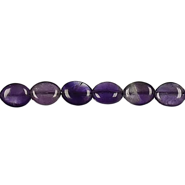 Filo di pepite, ametista, 10-12 x 08-10 mm | grossista gemme e pietre curative
