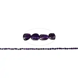 140120604223 Strand of nuggets, amethyst (Maraba), 10-12 x 08-10mm | Marco Schreier