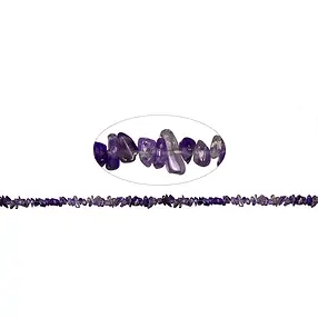 Strand splinter, amethyst, 02-04 x 05-10mm (88cm) | Marco Schreier