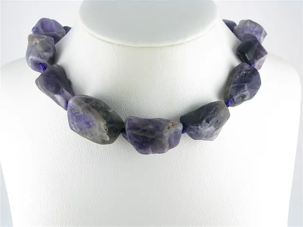 Strang Nuggets, Amethyst, matt, 25-32 x 12-20mm | Marco Schreier